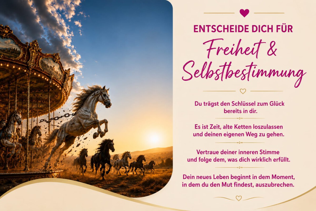 Pferd bricht aus Karusell aus 
